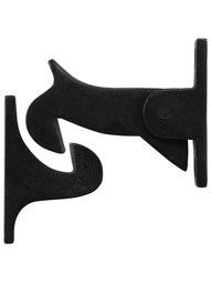 Solid-Bronze Door Holder